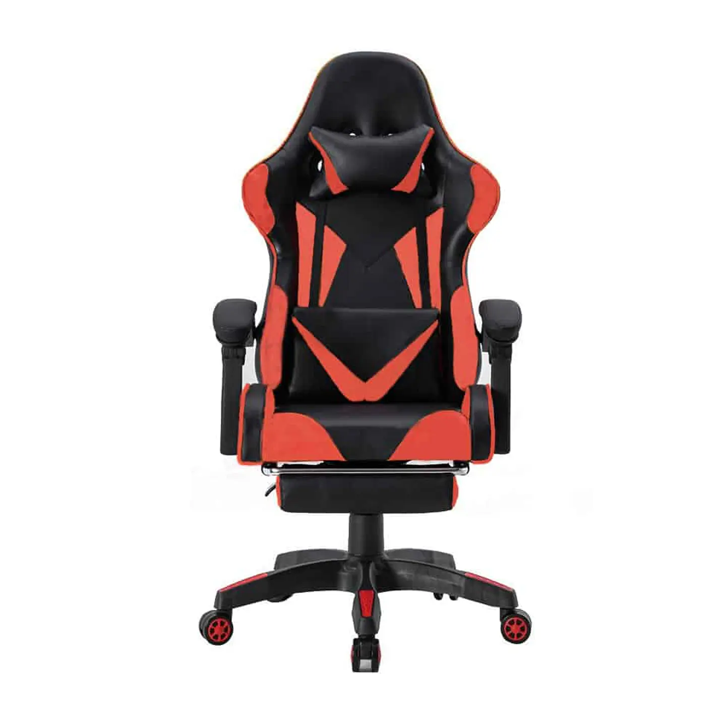 Silla de escritorio ergonómica Griffin Gamer con reposa pies y alfombra 10
