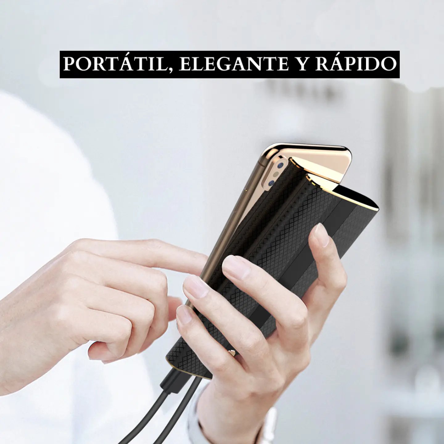 Cargador Portátil LDNIO PQ1010 (10.000mAh + QC3.0 carga rápida) 8
