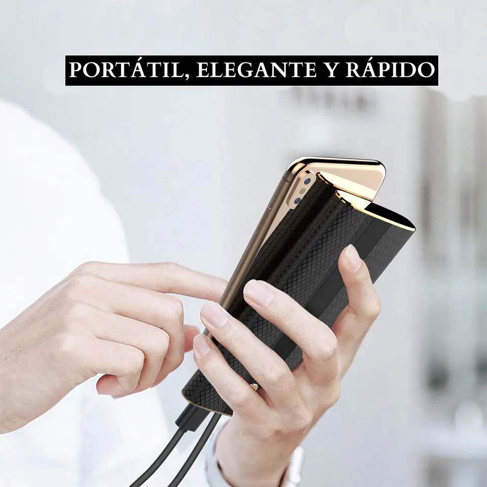 Cargador Portátil LDNIO PQ1010 (10.000mAh + QC3.0 carga rápida) 8