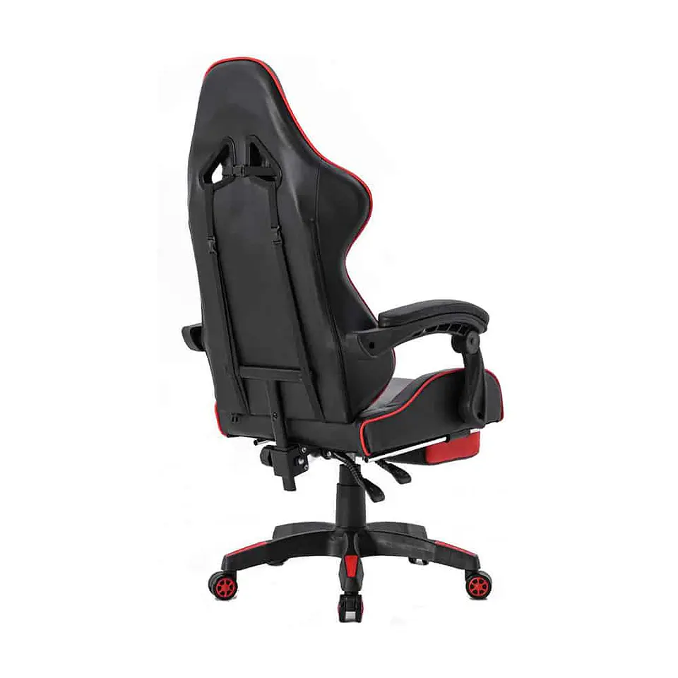 Silla de escritorio ergonómica Griffin Gamer con reposa pies y alfombra 11