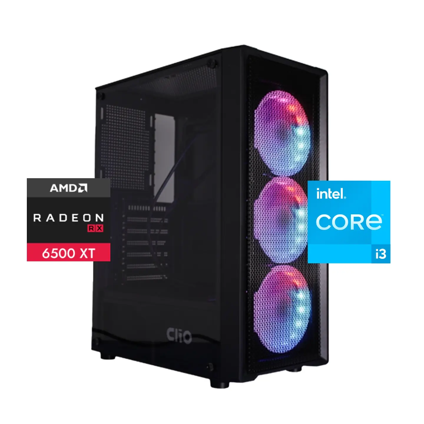 Pc Armada Baryonyx i3: Intel i3-12100F, SD M.2, ram16GB, RX 6500 XT gaming OC 4G 1