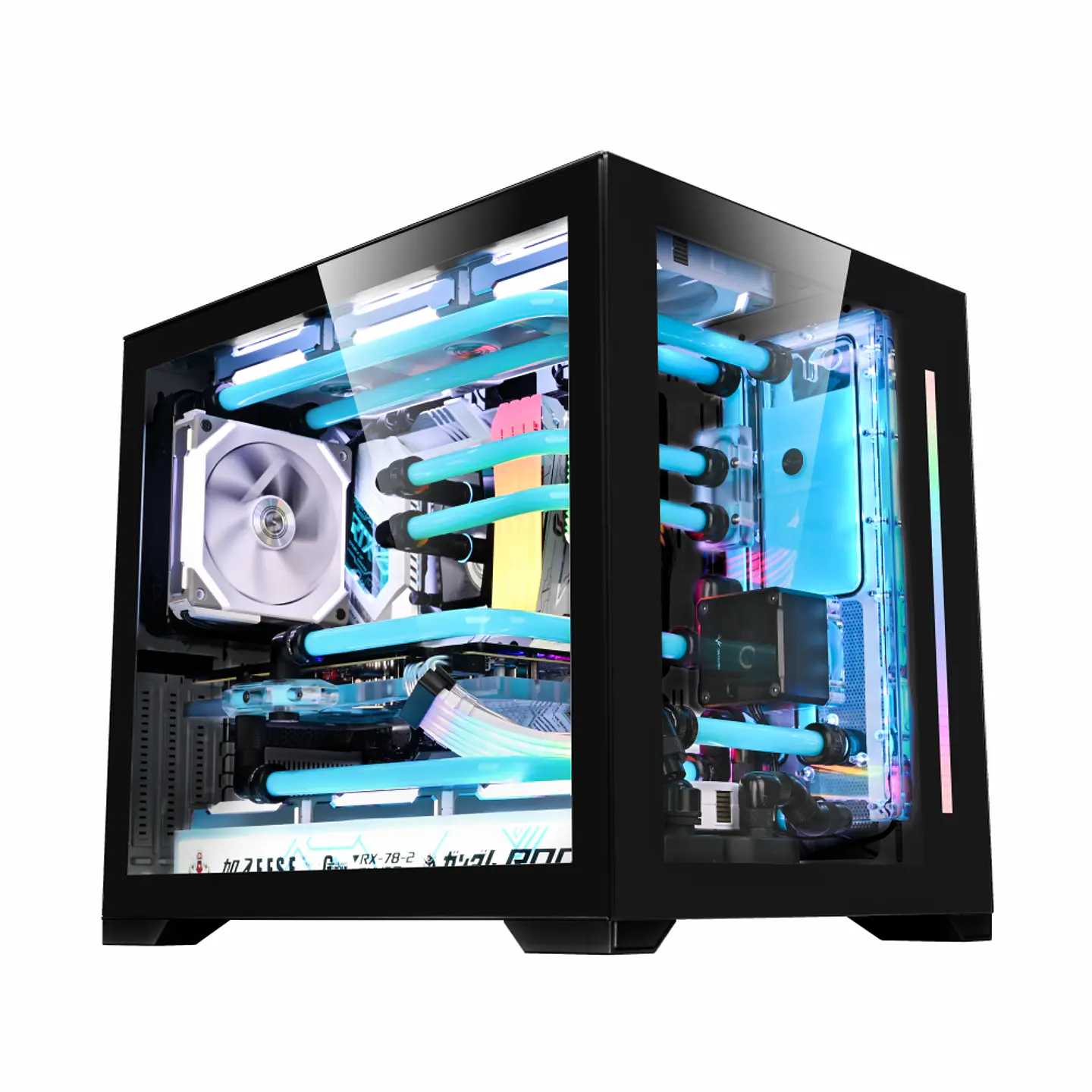 Gabinete Gamer Snow Diamond (ATX, Vidrio Templado, USB 3.0) 4