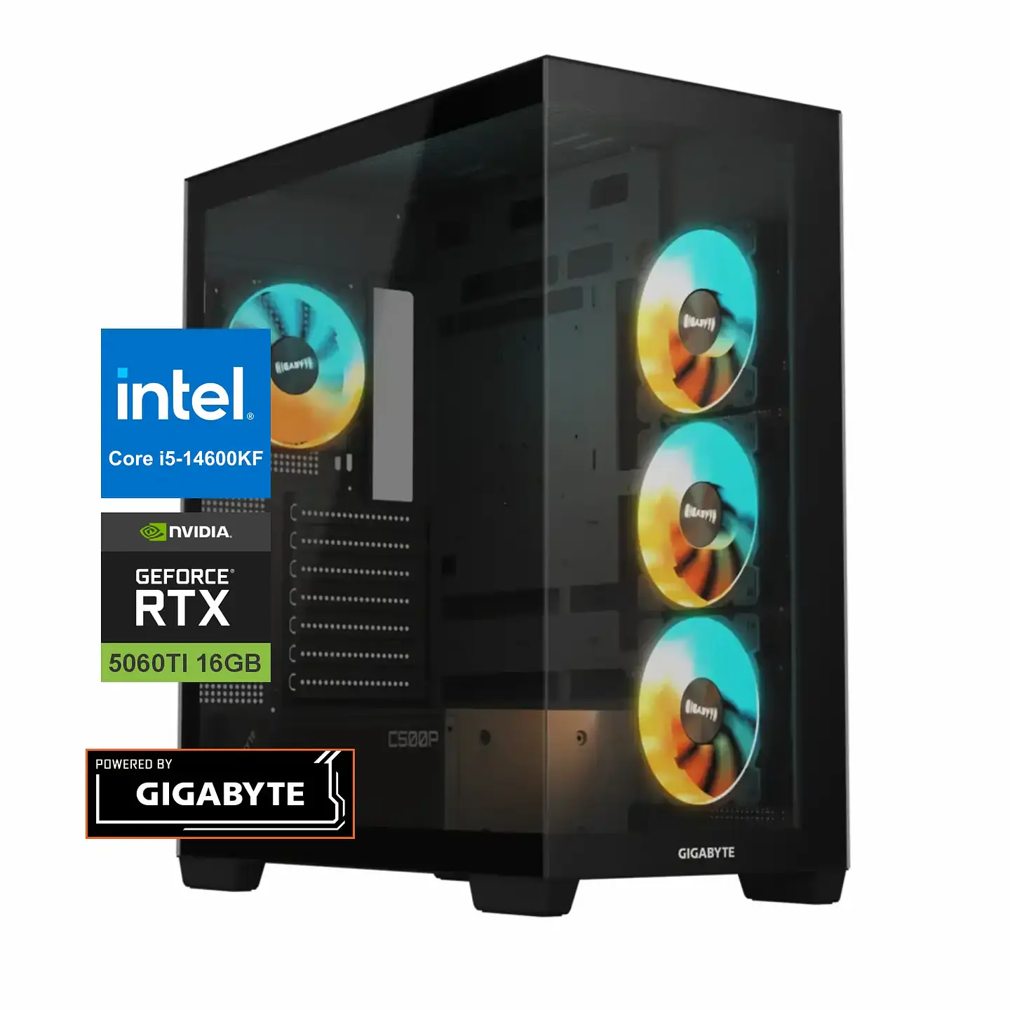 Pc Gamer Atlantis Ultra: Intel i5-14600KF, 32GB DDR5, RTX 5060 Ti 16GB 1