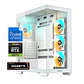 Pc Gamer Atlantis Aero: Intel i7-14700KF, 32GB DDR5, RTX 5070 12GB - Full White - Miniatura 1