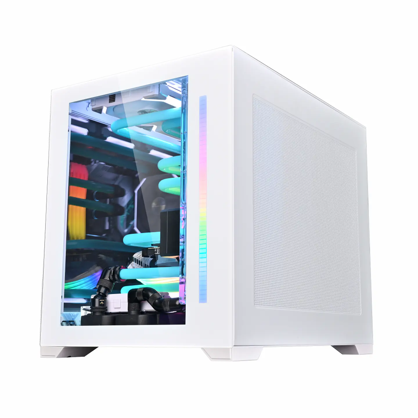 Gabinete Gamer Snow Diamond (ATX, Vidrio Templado, USB 3.0) 8