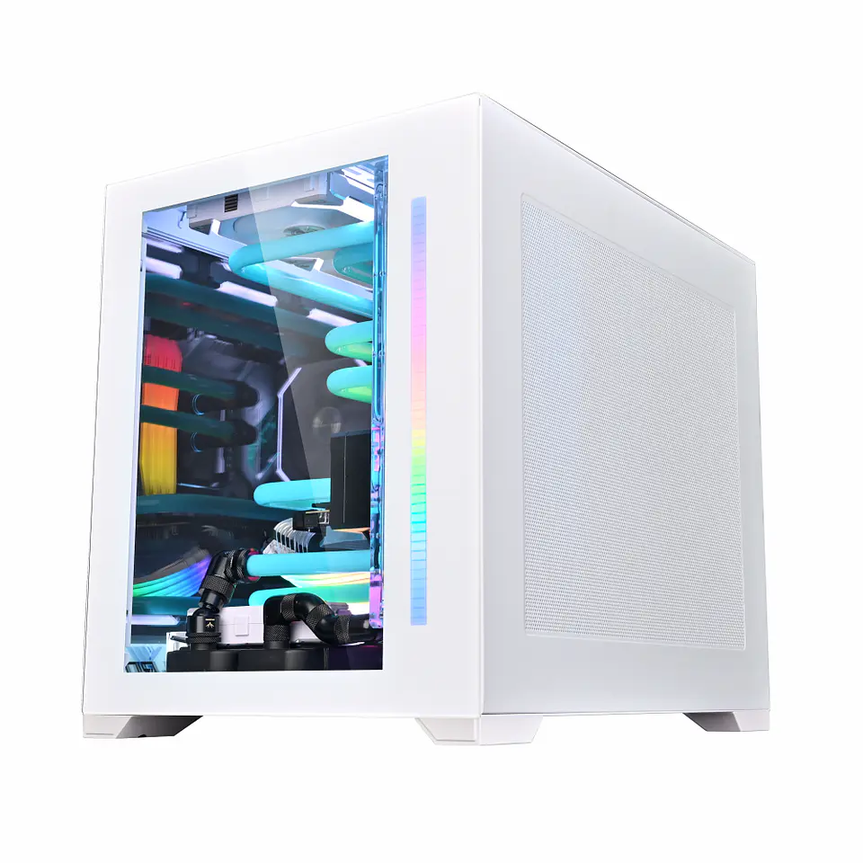 Gabinete Gamer Snow Diamond (ATX, Vidrio Templado, USB 3.0) 8