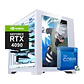 Pc Gamer Atlantis: Intel Core i7 o AMD Ryzen 7, 1TB, RAM 32gb, RTX 4090 24GB, gabinete con LCD - Miniatura 3