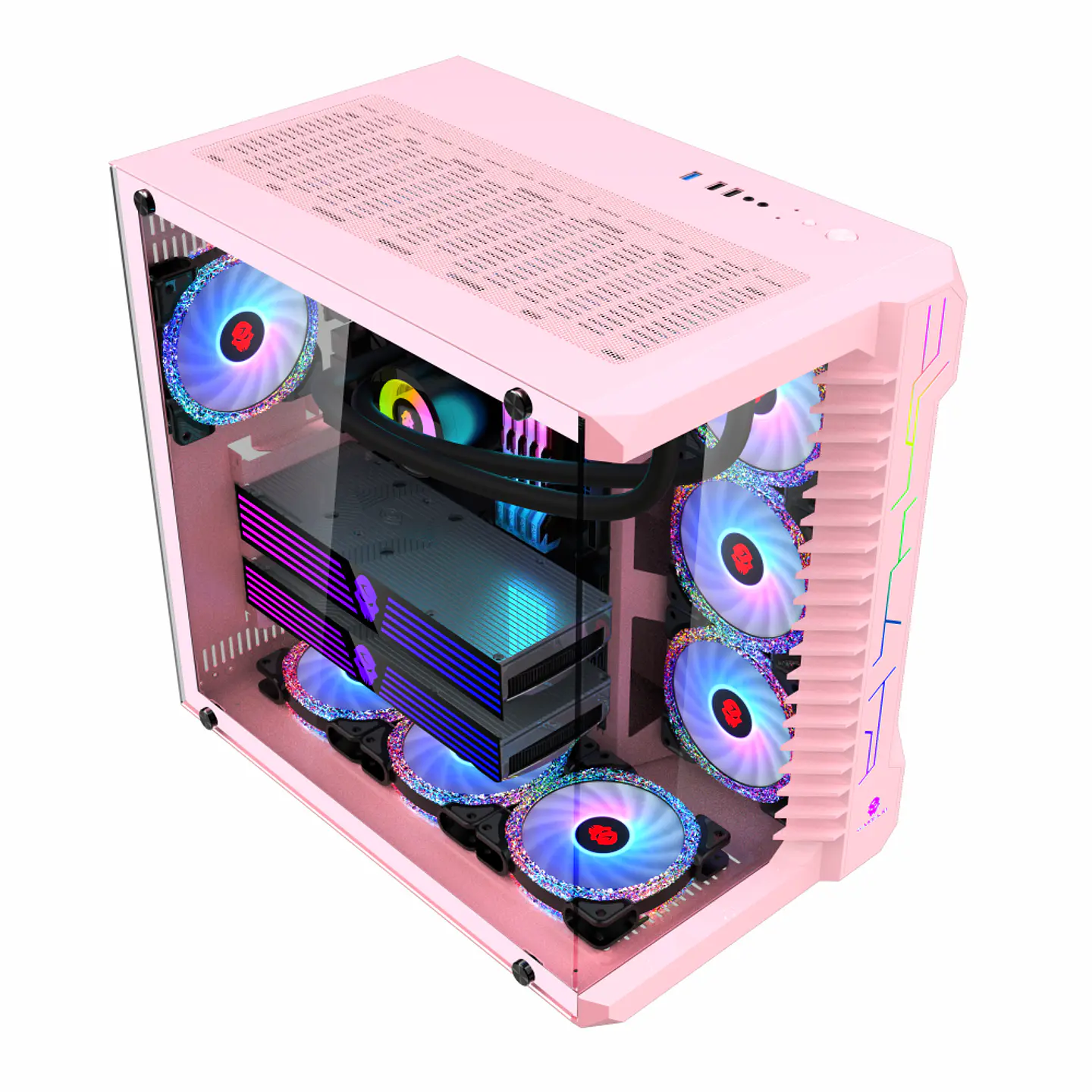Pc Barbie Game: Intel o Ryzen a elección, SSD m.2 1TB gen4, RAM ddr5 32gb 5