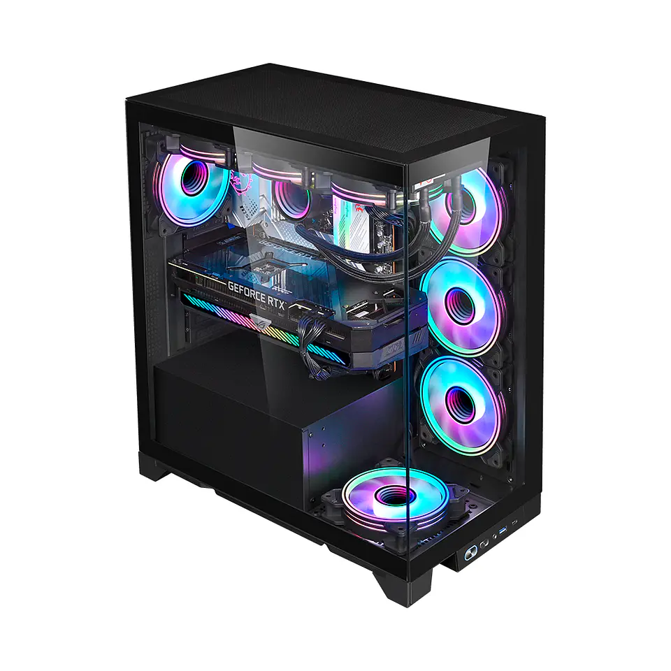 Pc Gamer Maxus Pro: Intel i9-13900KF, 64GB Ram, SSD m.2 1TB Gen4, RTX 4090 OC 24gb 8