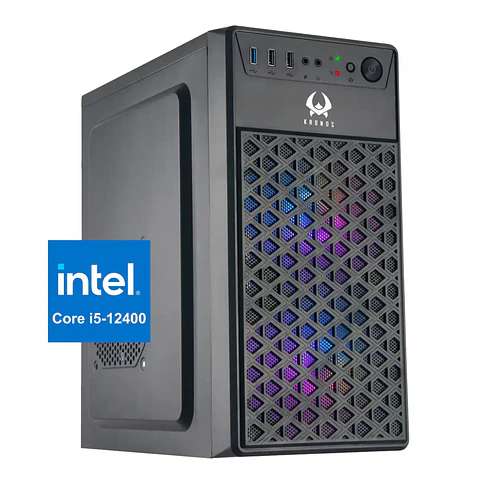 Pc Gamer Arrax Gamer i5 pro: Intel i5-12400, UHD 730, SSD Sata, RAM 16 GB, Wifi