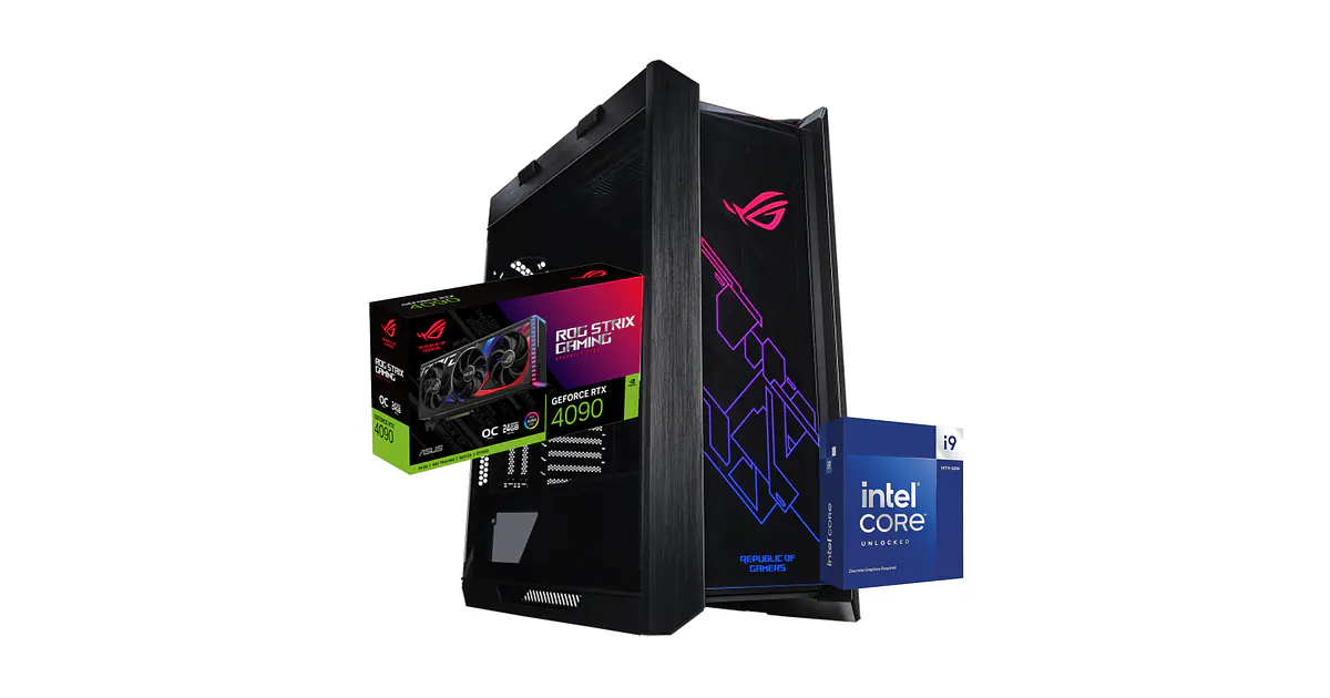 Pc Gamer Asus Strix: Intel Core i9 14900KF, 64GB DDR5 560
