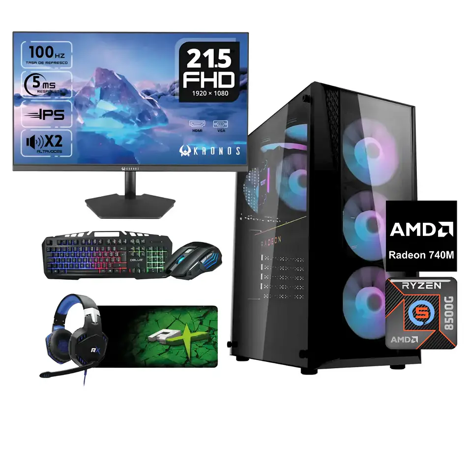 Pack All In One Titan 5: Pc Titan 5, Monitor y periféricos 1