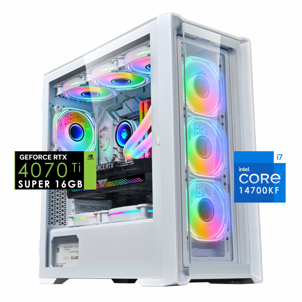 i7&16GB&SSD1TB&NVIDIA T400搭載！自作系PC Pc Gamer Atlantis: Intel i7-14700KF, 32GB DDR5 5600mhz, R