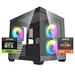 Pc Gamer Warrior Plus: Ryzen 5 5500, 32/16gb, M.2, RTX 5060 8gb - Miniatura 1