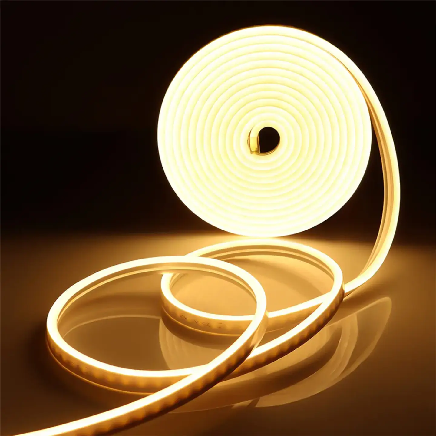 Tira de Luz Led Neon de 5 Metros, súper flexible, con Transformador 12v 3