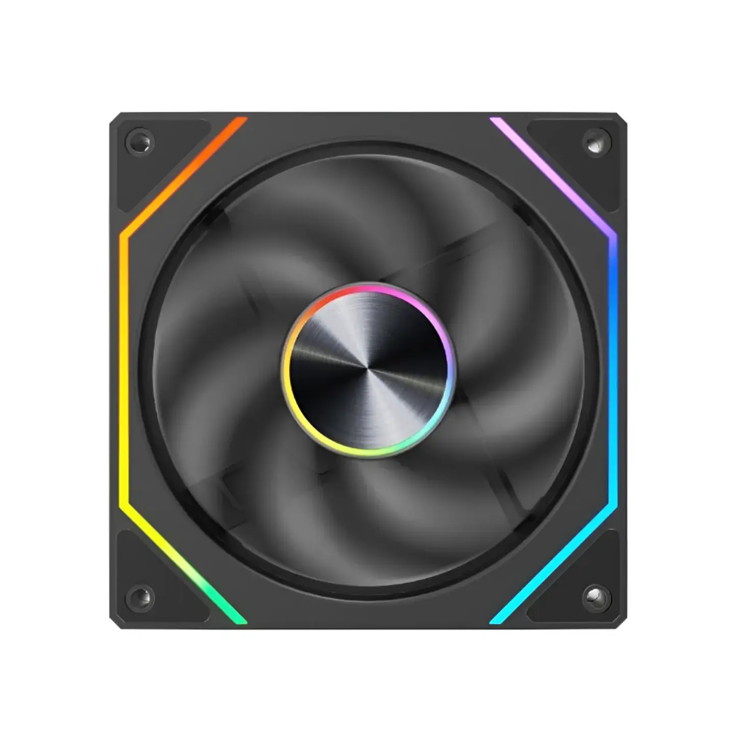 Kit Ventiladores Gabinete Kronos Prism 8Pro ARGB 120mm SATA BK 2