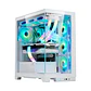 Gabinete Kronos Prisma Pro White RGB ATX, Vidrio Templado, USB 3.0 - Miniatura 1