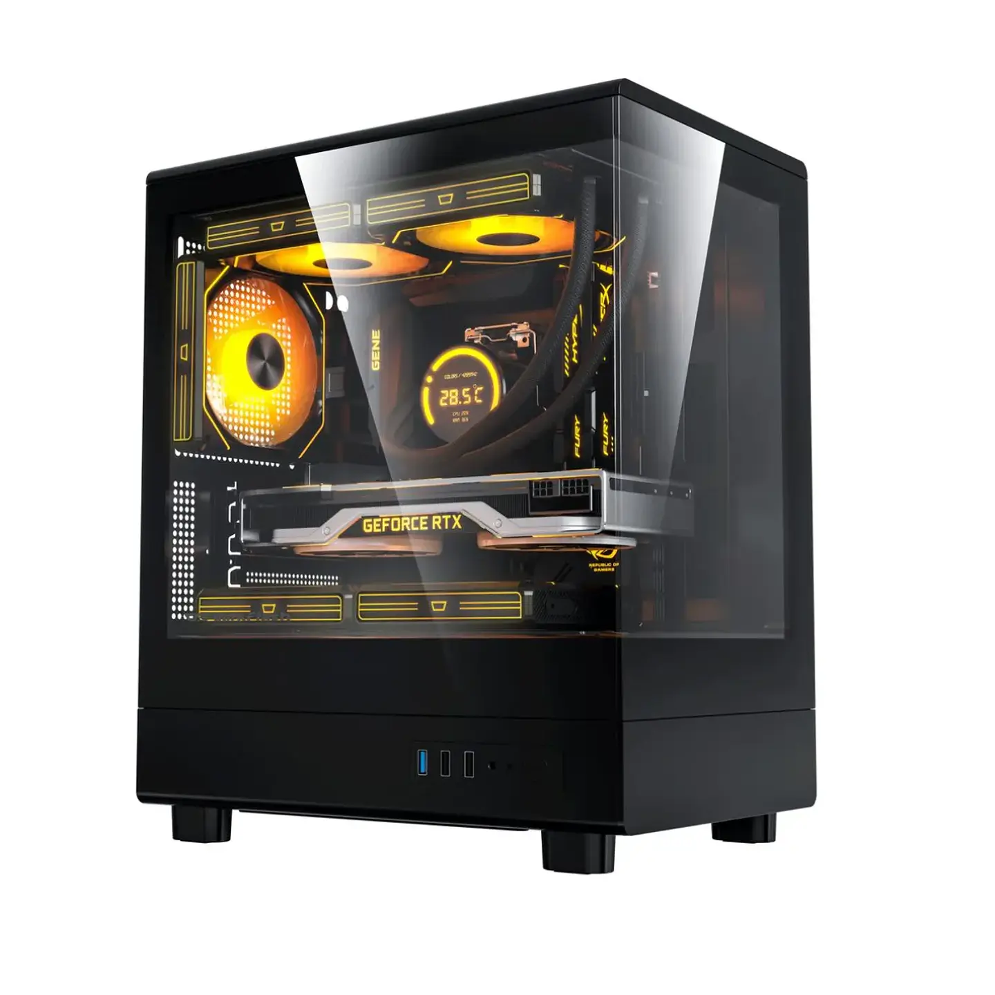 Pc Gamer Sonic: Intel I5 12400f, 16/32gb, M.2, RTX 5050 8GB 2