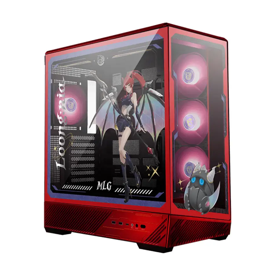 Pc Gamer Loong Nia: Ryzen 7 7800X 3D, 32GB DDR5, RTX 5070 Ti 16GB MLG Edition 3