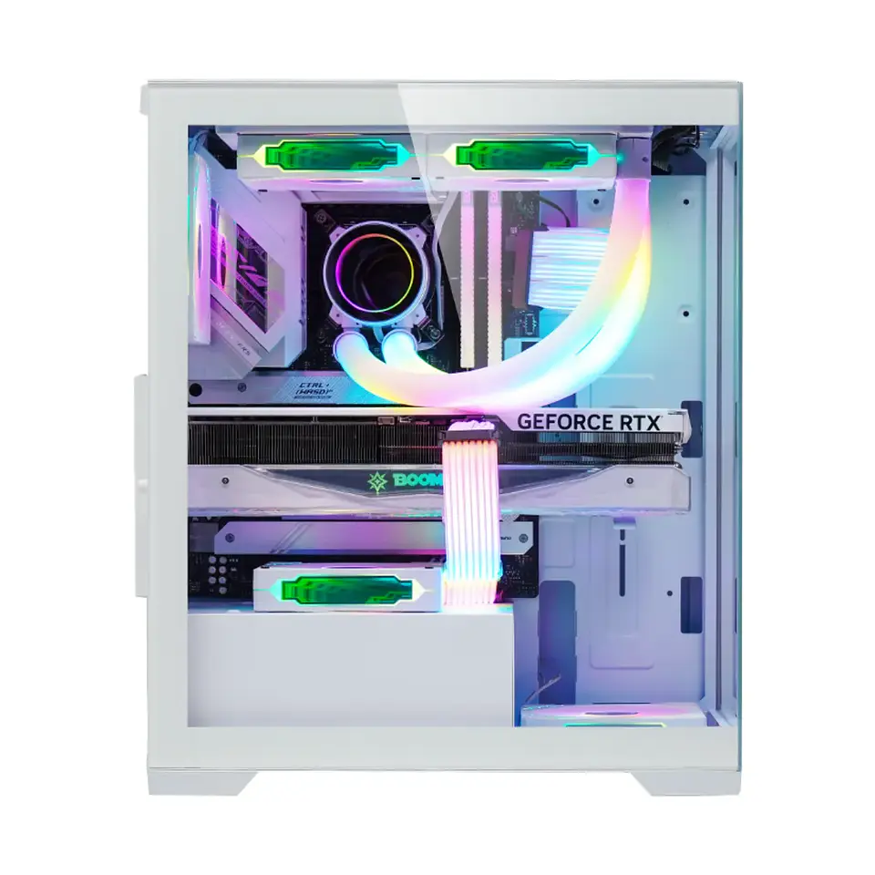 Pc Gamer Sonic Plus White: Intel Core i5-14400F, 16gb/32gb, M.2, RTX 5060 8GB 5