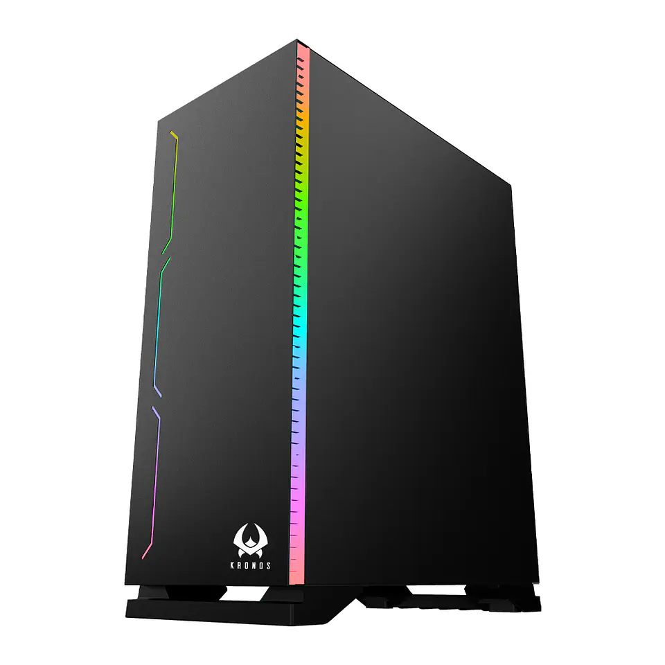 Gabinete Kronos Armor Black, ATX, Vidrio Templado, USB 3.0 4