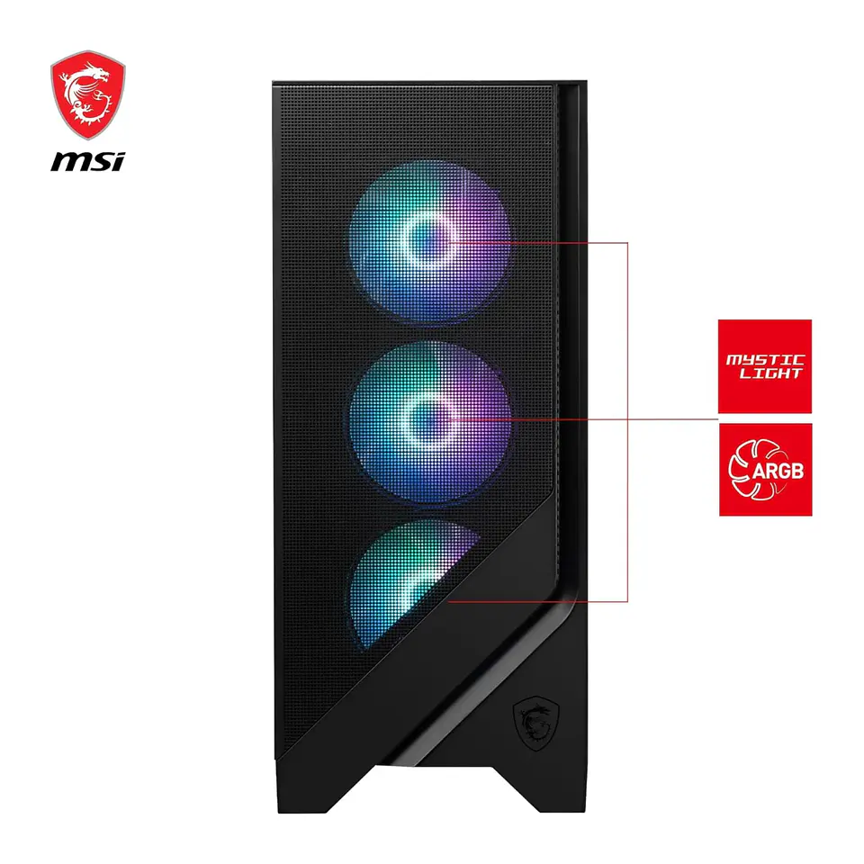 Pc Gamer MSI MAG FORGE Ryzen 5 7600X RTX 4070 SUPER, 16B RAM 5
