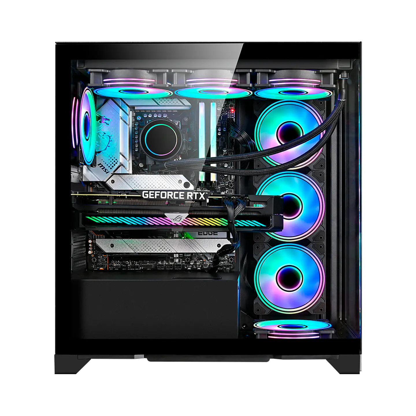 Pc Gamer Navi 7900XTX: Ryzen 7 7800X3D, 64GB Ram, SSD m.2 1TB Gen4, RX 7900XTX 24GB 6