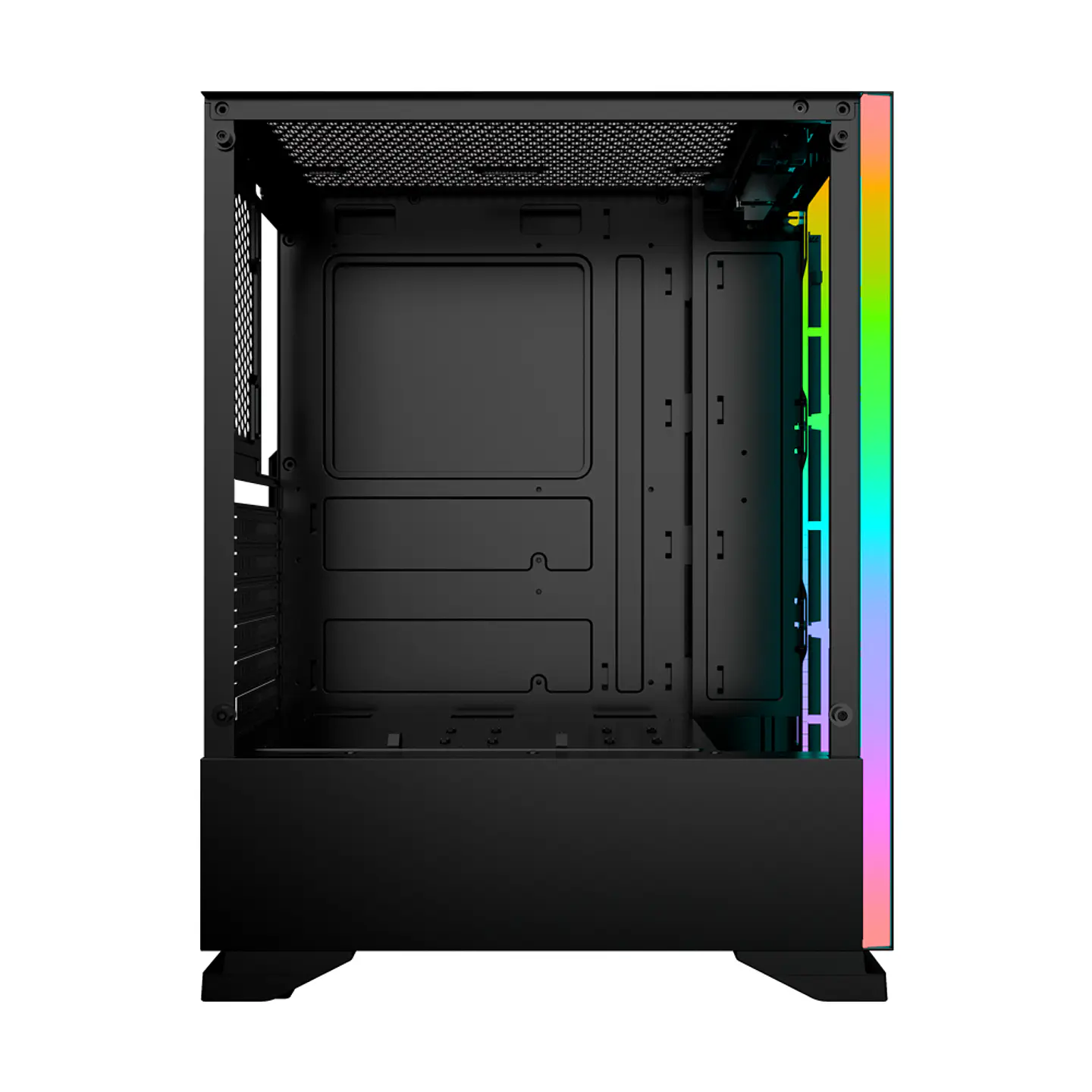 Gabinete Kronos Armor Black, ATX, Vidrio Templado, USB 3.0 5