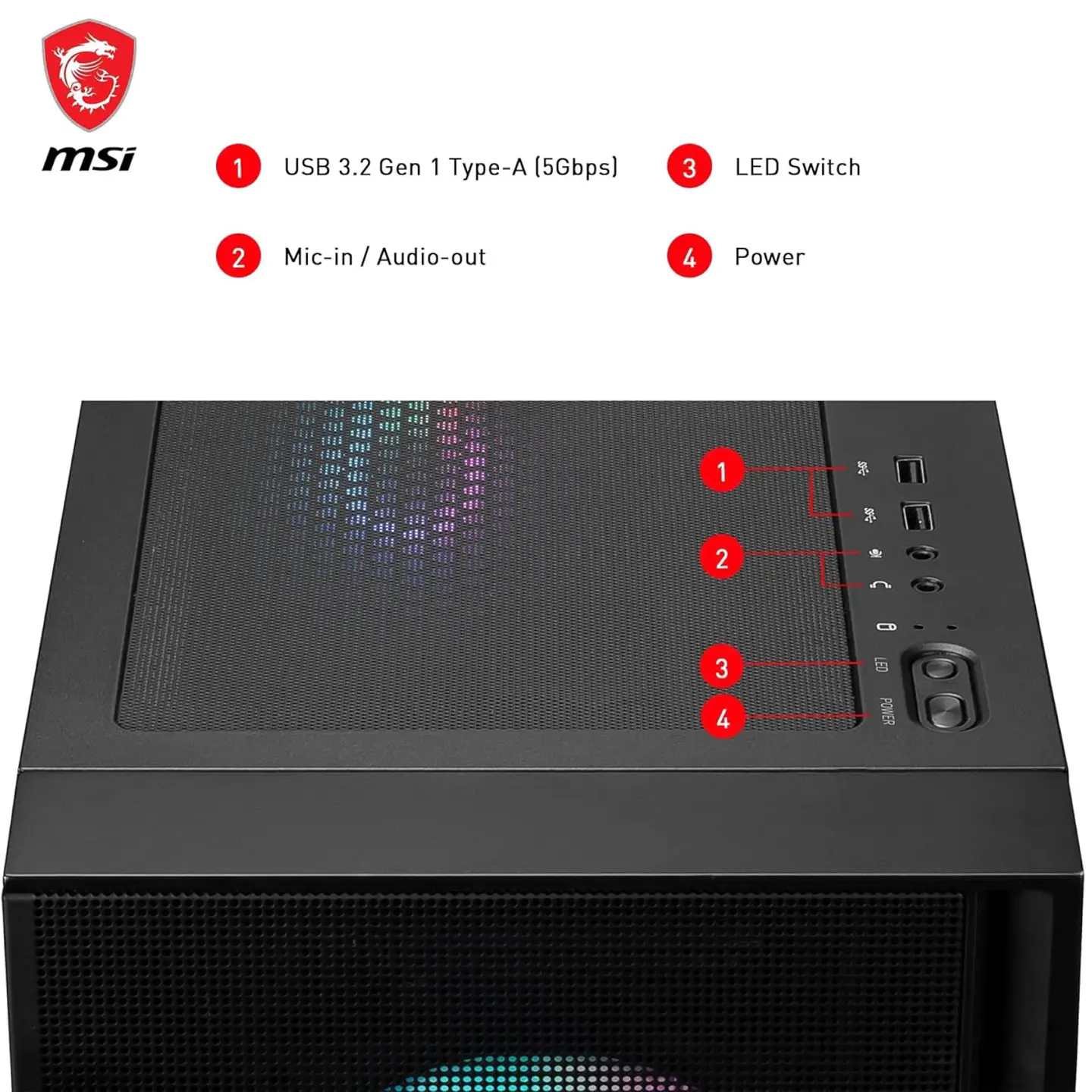 Pc Gamer MSI MAG FORGE Ryzen 5 7600X RTX 4070 SUPER, 16B RAM 8