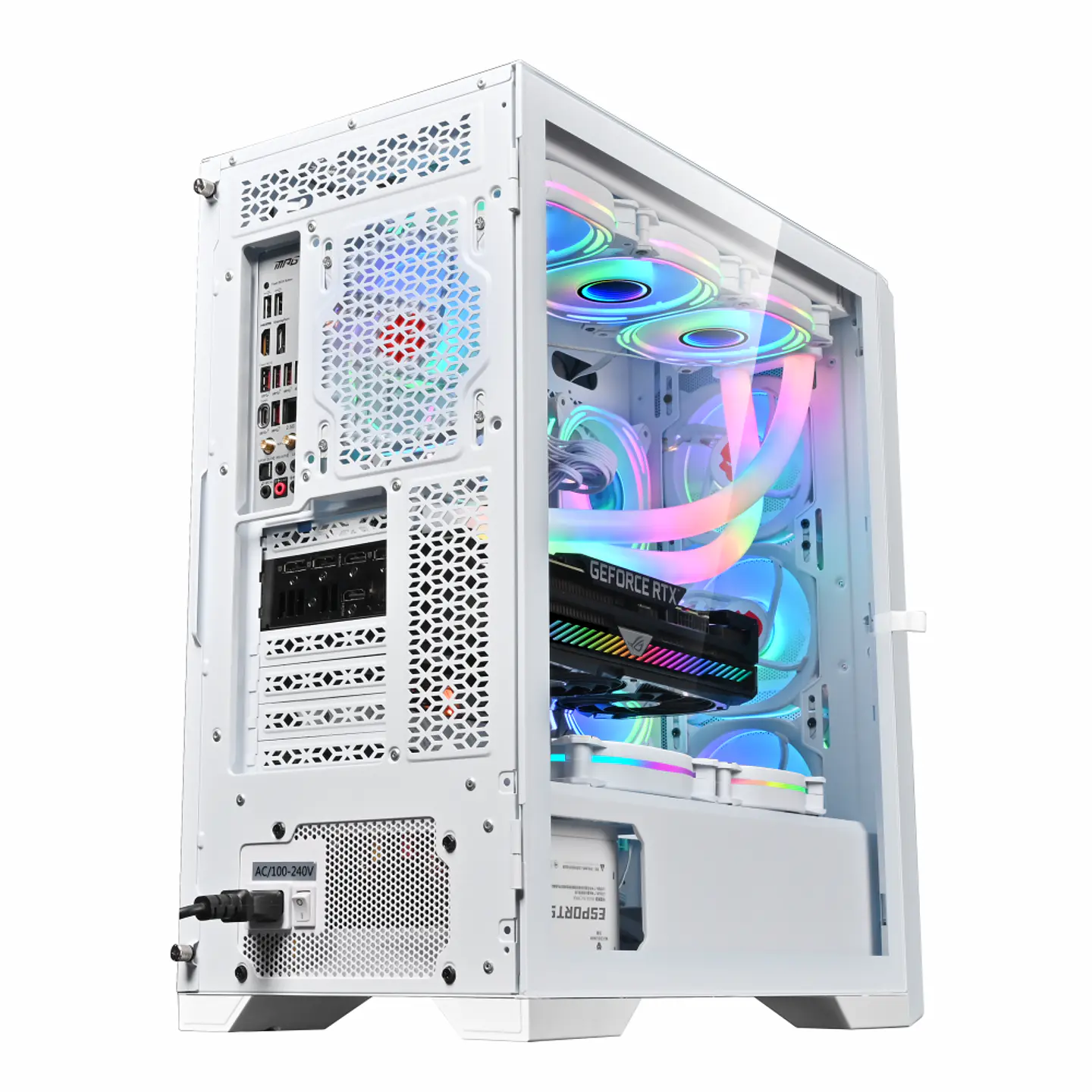 Pc Gamer Navi 7900XTX: Ryzen 7 7800X3D, 64GB Ram, SSD m.2 1TB Gen4, RX 7900XTX 24GB 16