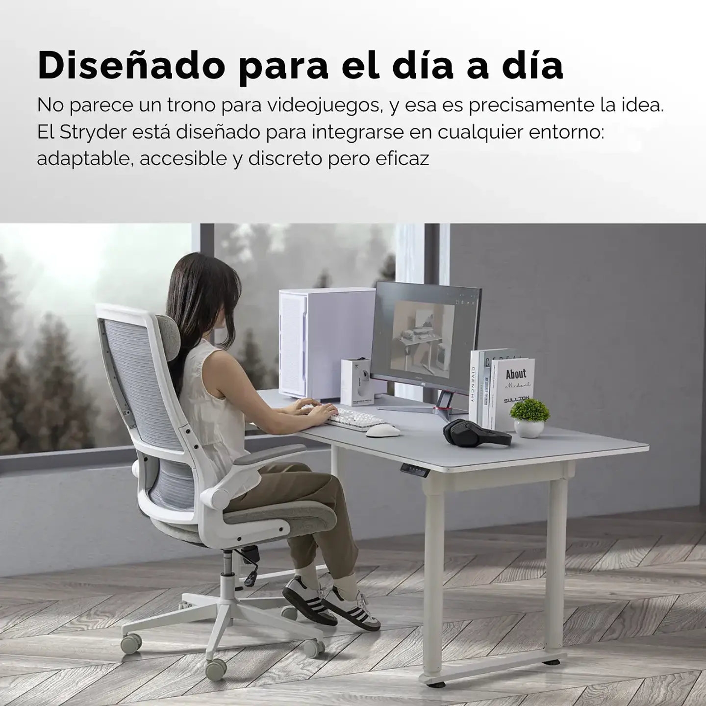 Silla Gamer Cougar Stryder Black Reclinable 120°, 120 kg 6