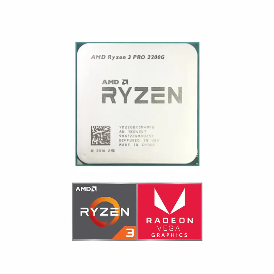 Procesador AMD Ryzen 3 2200g Pro - Versión Bulk 1