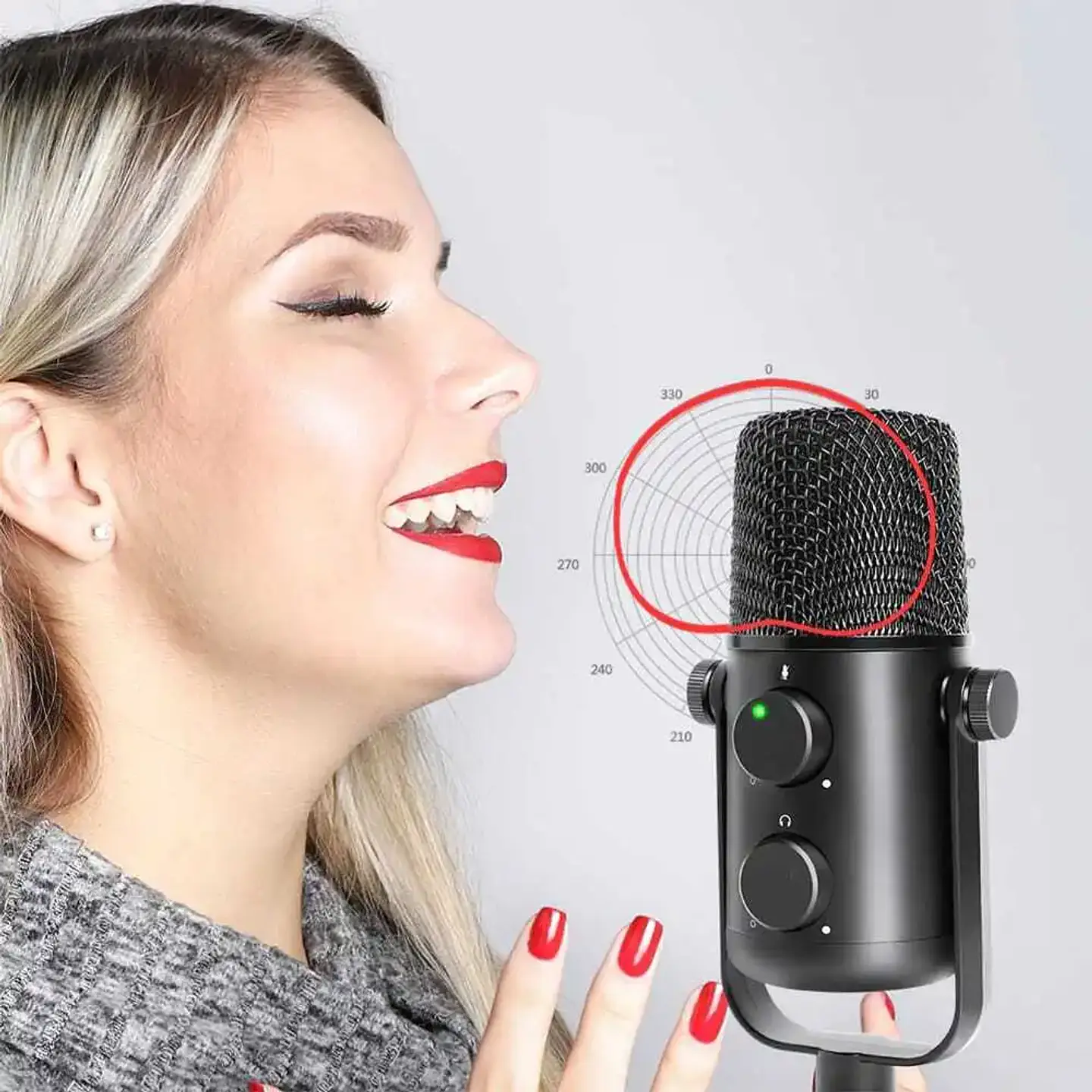 Micrófono Multifuncional Maono Fairy AU‐902 - USB 8