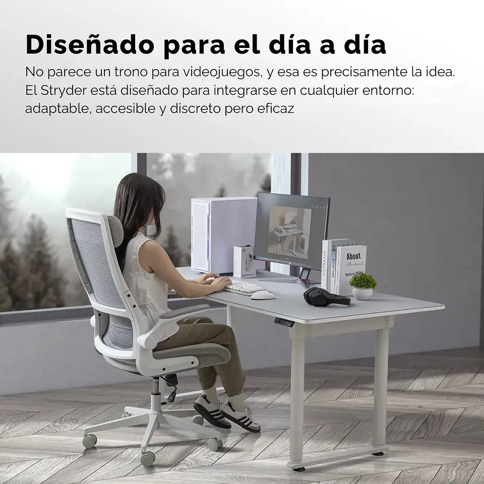 Silla Gamer Cougar Stryder Gray Reclinable 120°, 120 kg 7