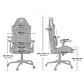Silla Gamer Cougar Explore Royal F Brazos 3D Reclinable 155° - Miniatura 7
