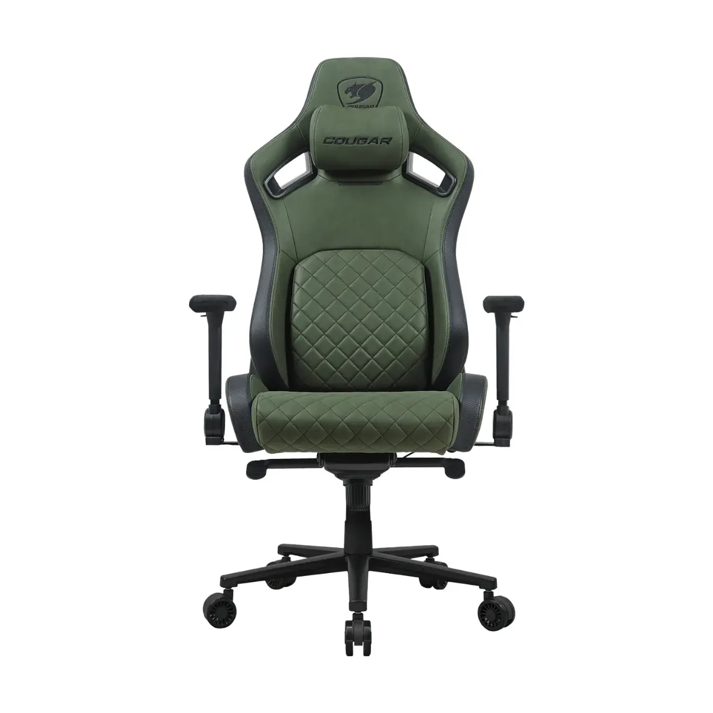 Silla Gamer Cougar Defensor S Army Green F Brazos 4D, 155° 1