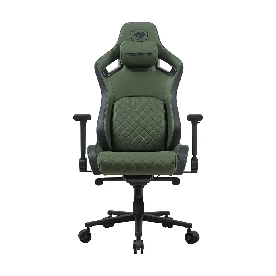 Silla Gamer Cougar Defensor S Army Green F Brazos 4D, 155° 1