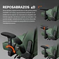 Silla Gamer Cougar Defensor S Army Green F Brazos 4D, 155° - Miniatura 7
