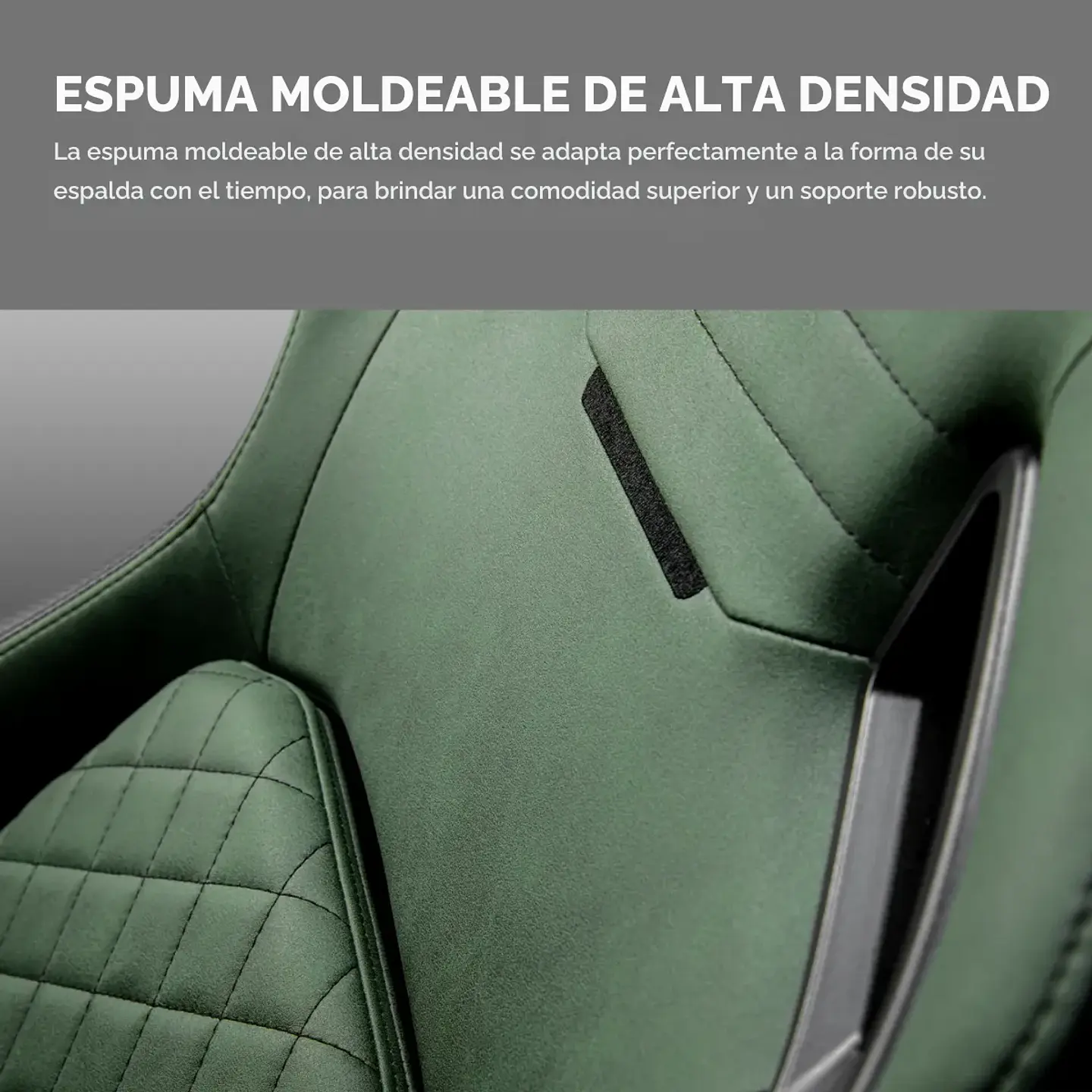 Silla Gamer Cougar Defensor S Army Green F Brazos 4D, 155° 9