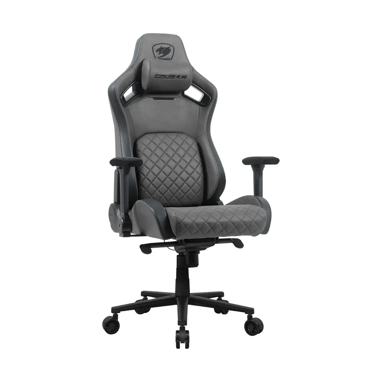 Silla Gamer Cougar Defensor S Jet Gray F Brazos 4D, 155° 2