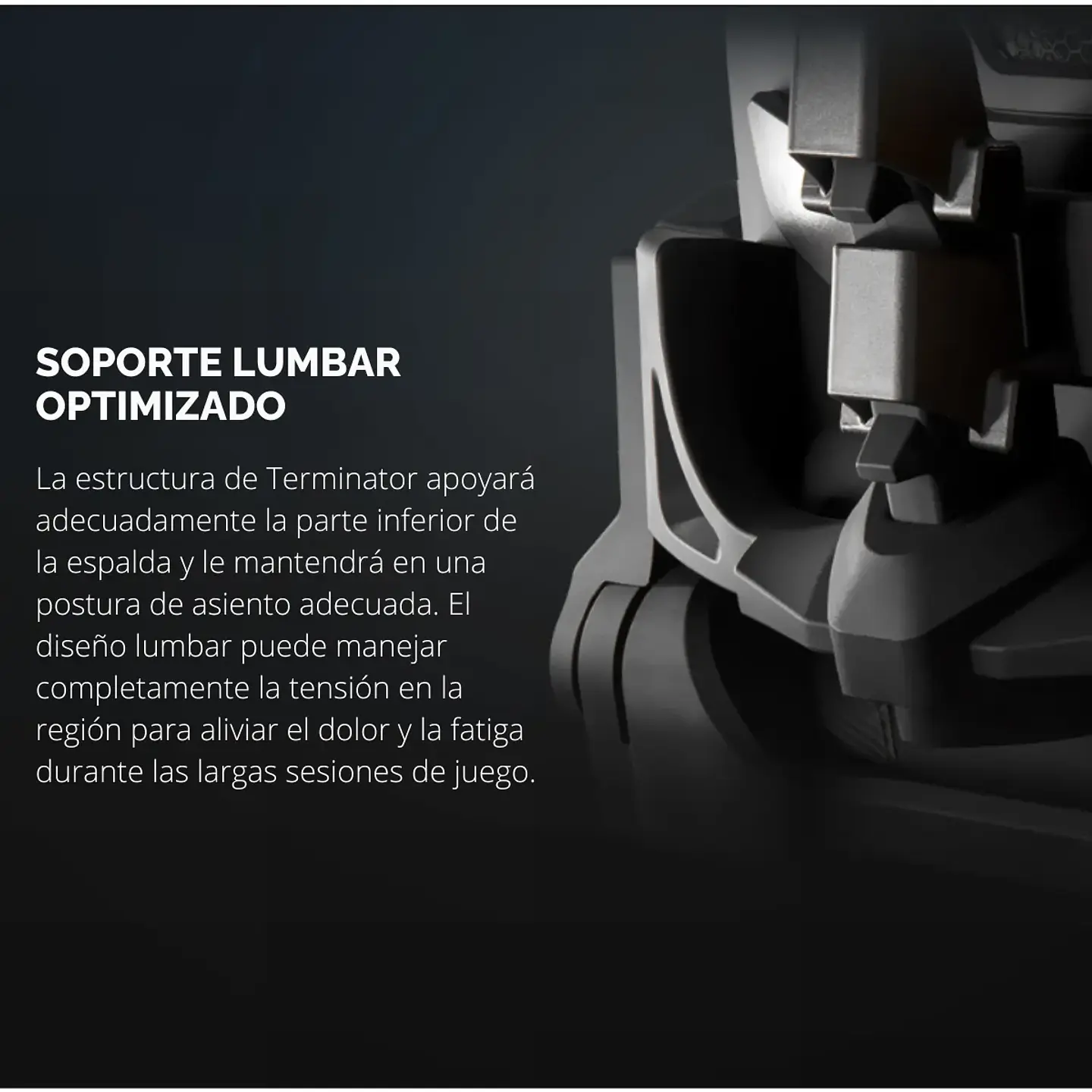 Silla Gamer Cougar Terminator Brazos 4D, Reclinable 150° 8