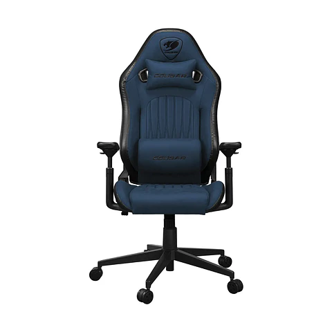 Silla Gamer Cougar Explore Navy Blue F, Brazos 3D, Reclinable 155°