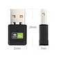 Adaptador Receptor USB WiFi 600Mbps Dual Band Realtek 2.4/5GHz - Miniatura 2