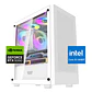 Pc Gamer Sonic Plus White: Intel Core i5-14400F, 16gb/32gb, M.2, RTX 5060 8GB - Miniatura 1