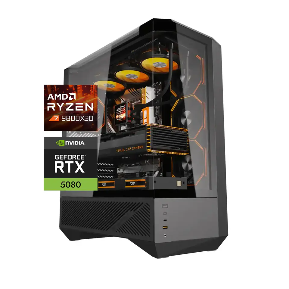 Pc Gamer Infernus 7: Ryzen 7 9800X3D, 64GB Ram, m.2, RTX 5080 1