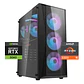 Pc Gamer Warrior Plus: Ryzen 5 5500, 32/16gb, M.2, RTX 5060 8gb - Miniatura 1