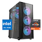 PC Gamer Arctic Essential: Ryzen 5500, SSD M.2, RAM 16/32GB, Intel ARC A380 6GB - Miniatura 1