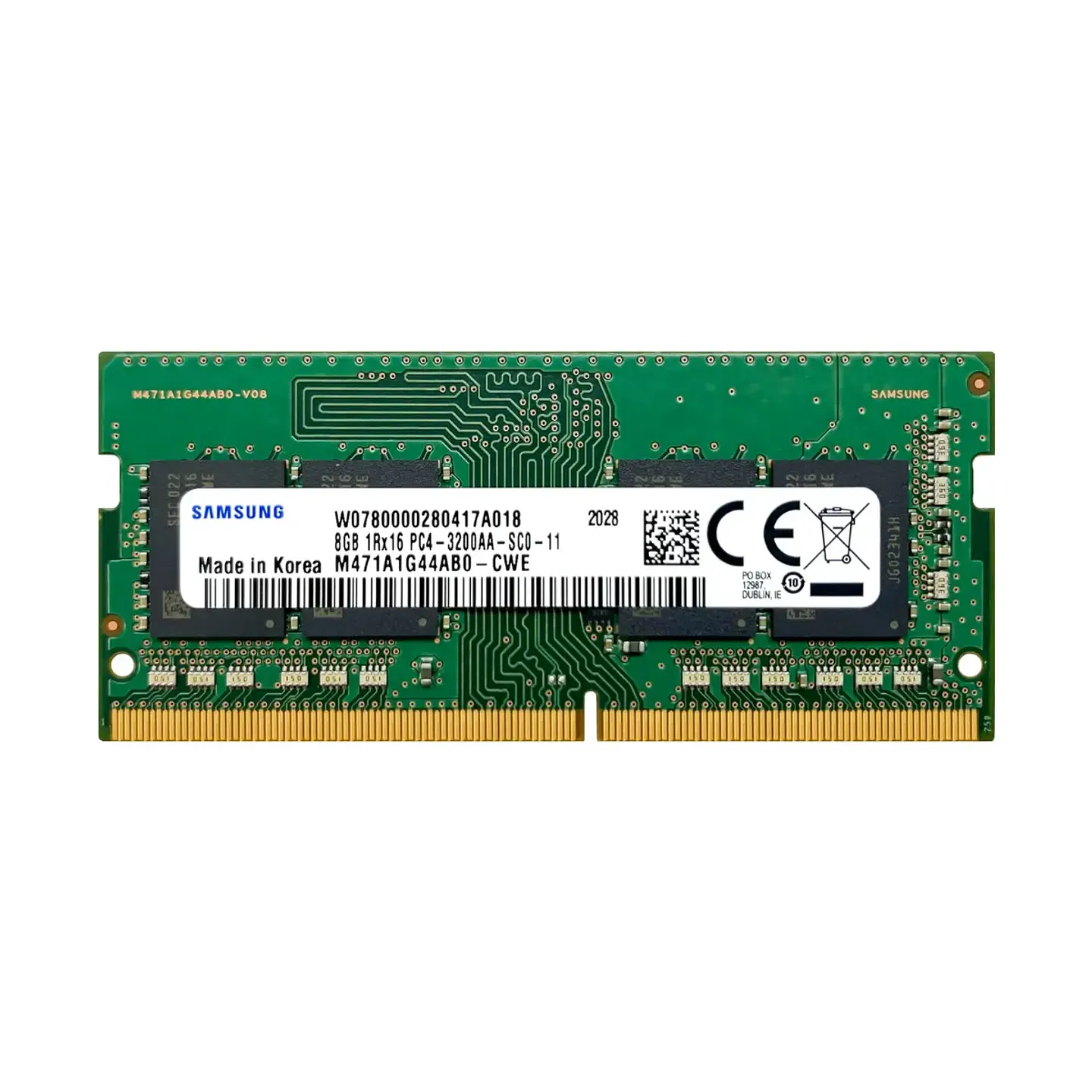 Memoria RAM Notebook Samsung 8GB DDR4 3200MHz SODIMM CL22 Open Box 1