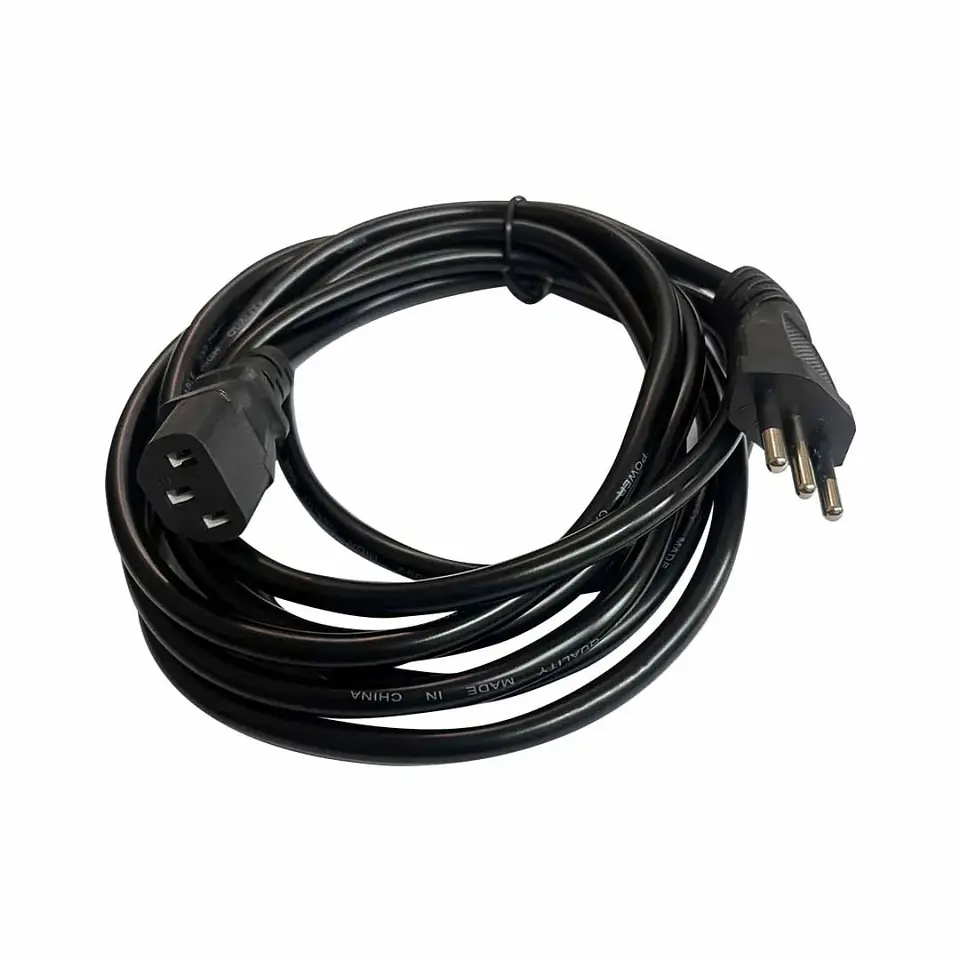 Cable de Poder para PC 3Mts C13 5Am/7Amp 220V Nacional 2