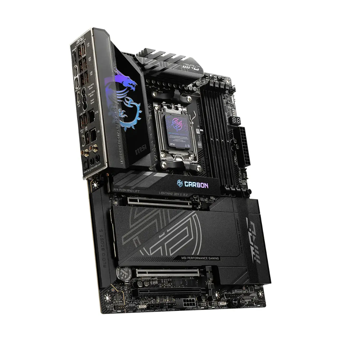 Placa Madre MSI MPG X870E CARBON WIFI AM5 DDR5 ATX 3